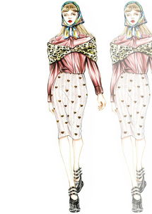 野生國(guó)際 國(guó)慶 周末班 馬克筆服裝效果圖綜合技法 marker illustration 精品課程,火熱預(yù)約報(bào)名中